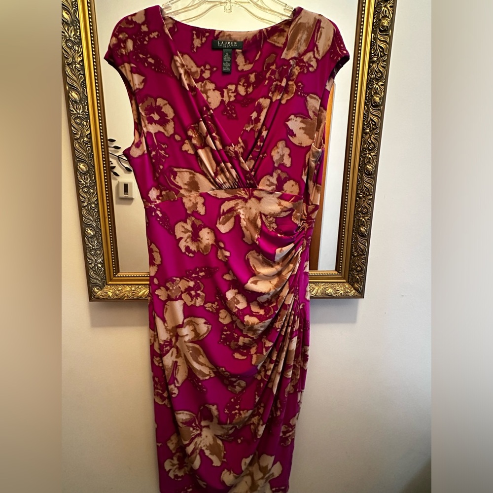 Ralph Lauren Dress Size 10 like new condition!